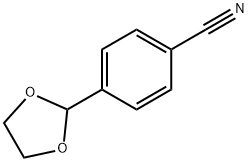 4-(1,3-二氧五环-2-基)苯腈, 66739-89-7, 结构式