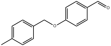 苯甲醛,4-(4-甲苄氧基)- 结构式