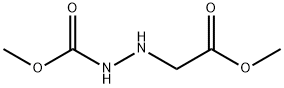 Hydrazinecarboxylic acid, 2-(2-methoxy-2-oxoethyl)-, methyl ester (9CI) Struktur