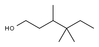 3,4,4-trimethylhexan-1-ol 结构式