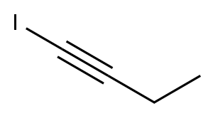 1-BUTYNYL IODIDE Structure