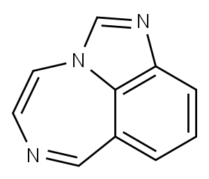 Imidazo[4,5,1-jk][1,4]benzodiazepine (9CI) 结构式