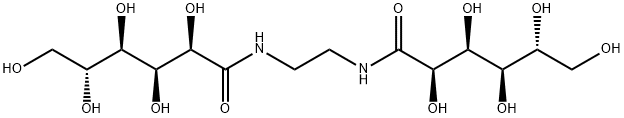 N,N'-ethylenebis-D-gluconamide Structure
