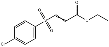 3-[(4-Chlorophenyl)sulfonyl]acrylic acid ethyl ester|