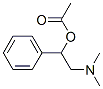 (2-dimethylamino-1-phenyl-ethyl) acetate 结构式