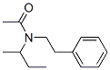 N-sec-Butyl-N-phenethylacetamide 结构式