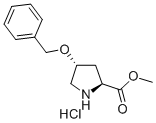 O-苯甲酰基-L-羟基脯氨酸甲酯盐酸盐, 66831-17-2, 结构式