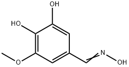 3,4-DIHYDROXY-5-METHOXYBENZALDEHYDE OXIME 结构式