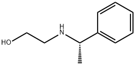 (S)-(-)-N-(2-ヒドロキシエチル)-Α-フェニルエチルアミン 化学構造式