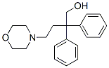 2,2-Diphenyl-4-morpholino-1-butanol Structure