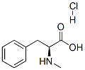 N-METHYL-L-PHENYLALANINE HYDROCHLORIDE, 66866-67-9, 结构式