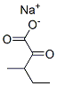 (+/-)-3-甲基-2-氧戊酸钠, 66872-74-0, 结构式