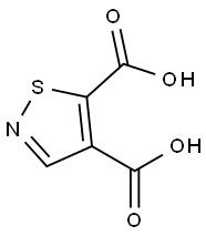 isothiazole-4,5-dicarboxylic acid Structure