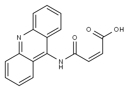 N-(9-Acridinyl)MaleaMic Acid Structure