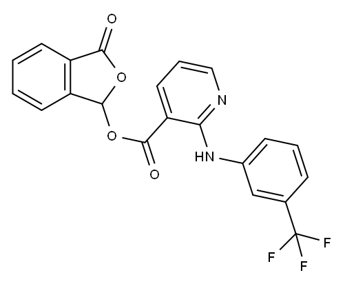 他尼氟酯, 66898-62-2, 结构式