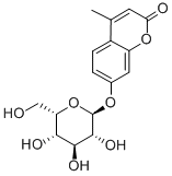 4-甲基香豆素基-Α-L-吡喃艾杜糖苷, 66901-41-5, 结构式