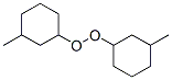 Bis(3-methylcyclohexyl) peroxide 结构式