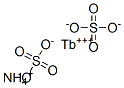 ammonium terbium(3+) disulphate Structure