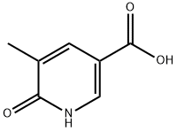 5-Methyl-6-oxo-1,6-dihydro-pyridine-3-carboxylic acid Structure