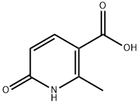 2-甲基-6-氧代-1,6-二氢吡啶-3-羧酸, 66909-37-3, 结构式