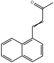 4-(1-naphthyl)-3-buten-2-one Structure