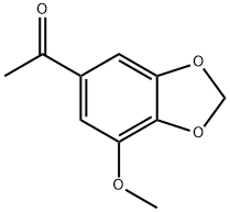 5'-Methoxy-3',4'-methylenedioxyacetophenone 结构式
