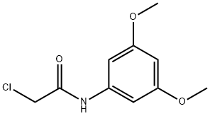 2-氯-N-(3,5-二甲氧基苯基)乙酰胺 结构式