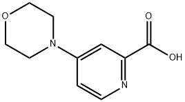 4-(4-吗啉)-甲酸吡啶 结构式