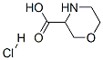 3-羧酸吗啉盐酸盐 结构式