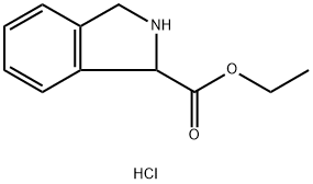 乙基异吲哚啉-1-羧酸酯盐酸盐, 66938-01-0, 结构式