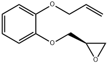 (2R)-3-(O-ALLYLOXYPHENOXY)-1,2-EPOXYPROPANE 结构式