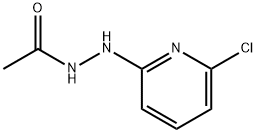 2-(N-ACETYLHYDRAZINO)-6-CHLOROPYRIDINE, 66999-51-7, 结构式