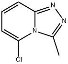 5-氯-3-甲基-[1,2,4]三唑并[4,3-A]吡啶 结构式
