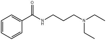 N-[3-(diethylamino)propyl]benzamide 结构式