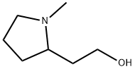 N-甲基-2-(2-羟乙基)吡咯烷, 67004-64-2, 结构式