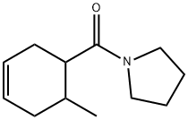 1-[(6-Methyl-3-cyclohexenyl)carbonyl]pyrrolidine Structure