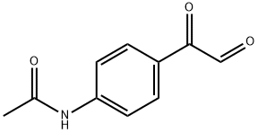 N-(4-(2-OXOACETYL)PHENYL)ACETAMIDE 结构式