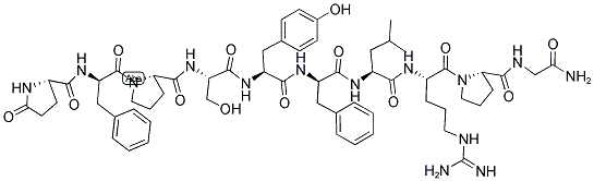 (D-PHE2·6,PRO3)-LHRH, 67019-15-2, 结构式