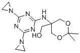 5-{[4,6-bis(1-aziridinyl)-1,3,5-triazine-2-yl]amino]-2-2-dimehtyl-1,3-dioxane-5-methanol|