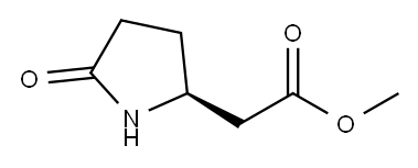 2-(5-氧代吡咯烷-2-基)乙酸甲酯 结构式