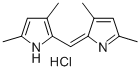 3,5,3′,5′-四甲基-1H,2′H-2,2′-亚甲基-二-吡咯盐酸盐, 67036-97-9, 结构式