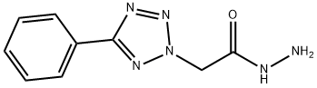 (5-PHENYL-TETRAZOL-2-YL)-ACETIC ACID HYDRAZIDE 结构式