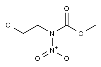 N-(2-Chloroethyl)-N-nitrocarbamic acid methyl ester Structure