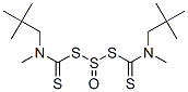 tert-Butyl(dimethylaminocarbonothioylthio) sulfoxide Structure