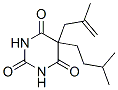 5-Isopentyl-5-(2-methyl-2-propenyl)barbituric acid Structure