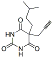 5-Isopentyl-5-(2-propynyl)-2,4,6(1H,3H,5H)-pyrimidinetrione 结构式