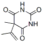 5-Isopropenyl-5-methylbarbituric acid Structure