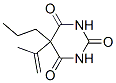 5-Isopropenyl-5-propyl-2,4,6(1H,3H,5H)-pyrimidinetrione Structure