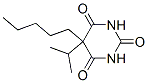 5-Isopropyl-5-pentyl-2,4,6(1H,3H,5H)-pyrimidinetrione 结构式