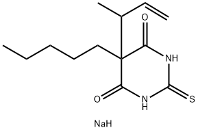 5-(1-Methyl-2-propenyl)-5-pentyl-2-sodiothio-4,6(1H,5H)-pyrimidinedione|